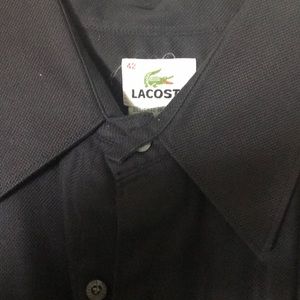 Black Lacoste dress shirt